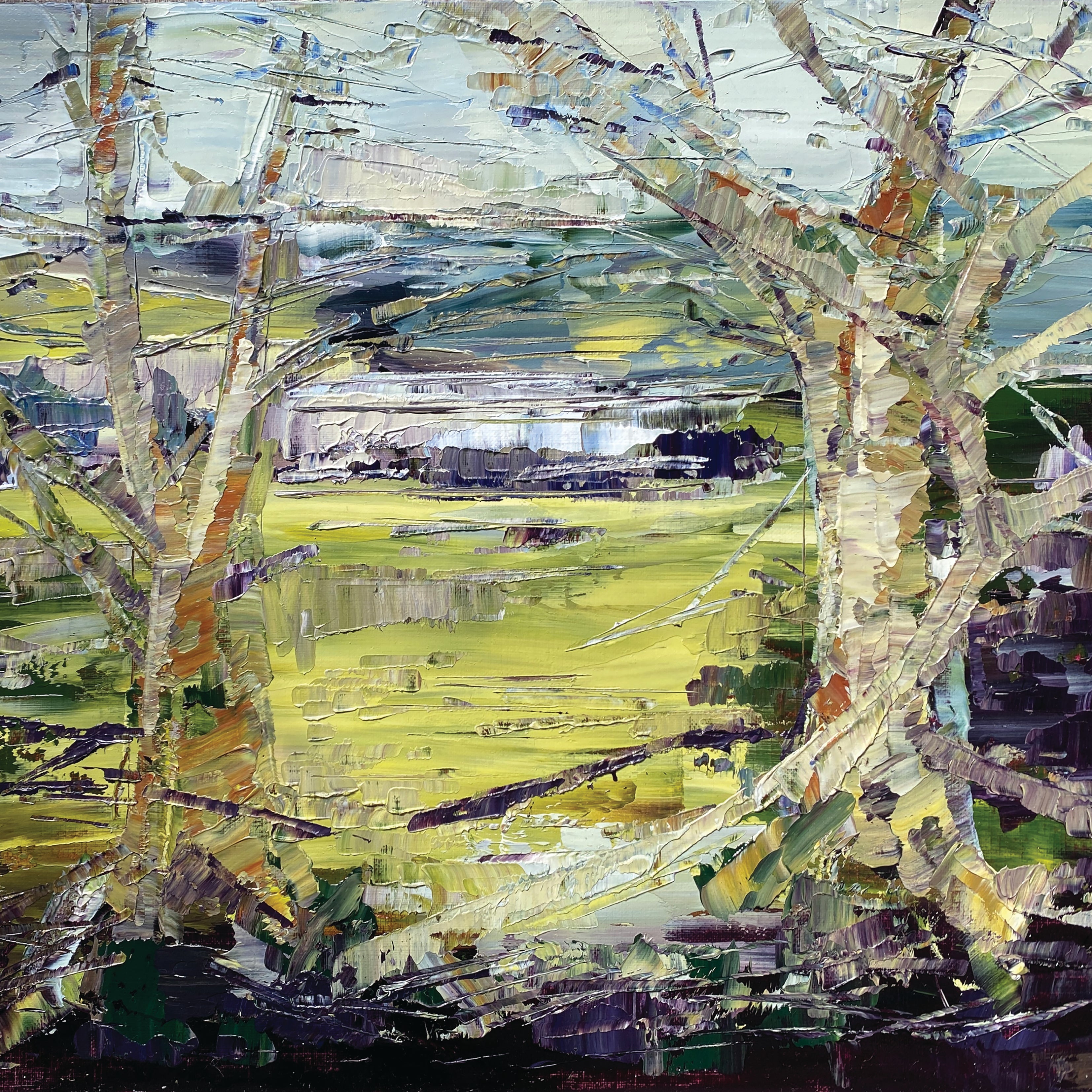 Martina Hamilton Prints Treescape II | Framed Art Print