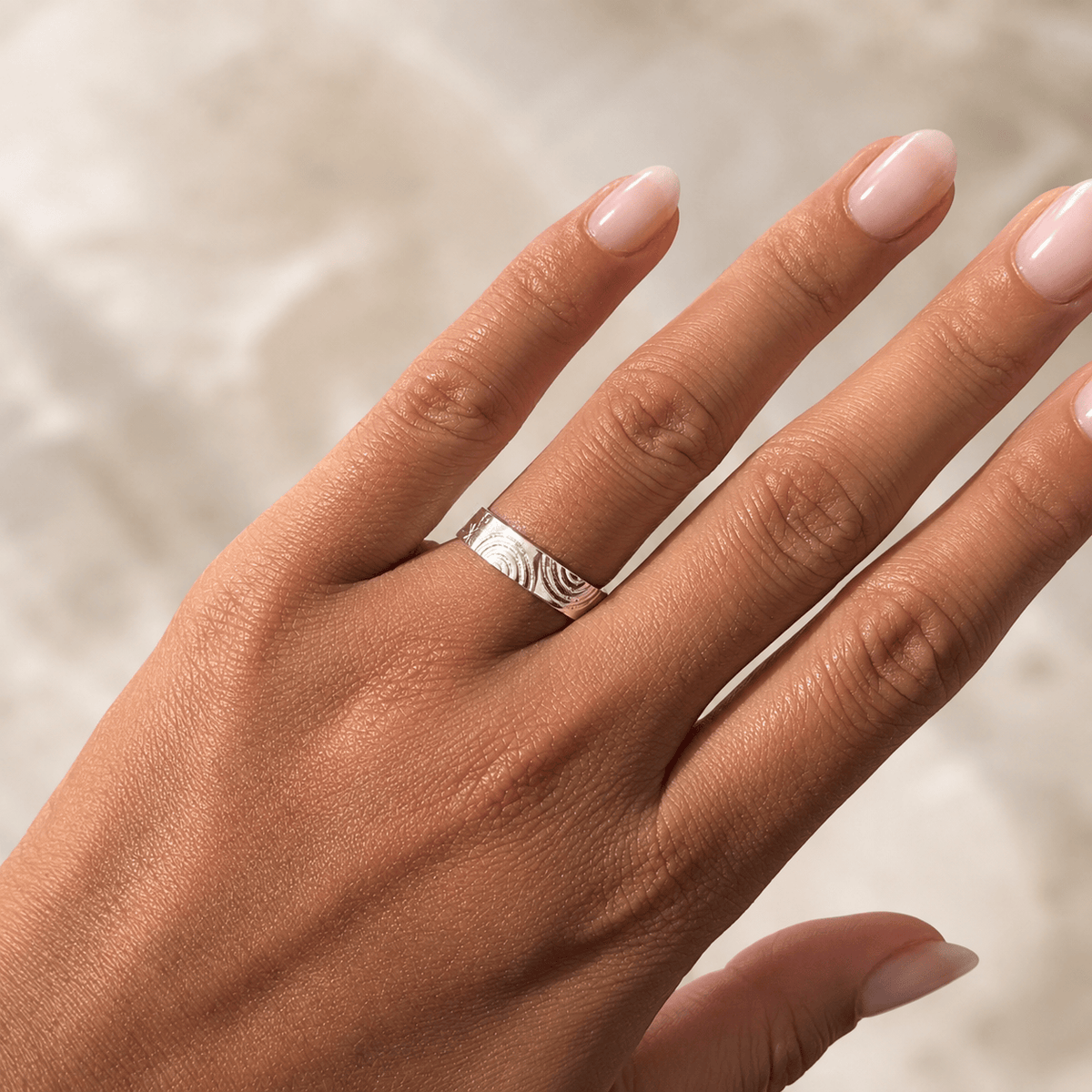 Martina Hamilton Rings Heaven | Silver 5mm Width Ring