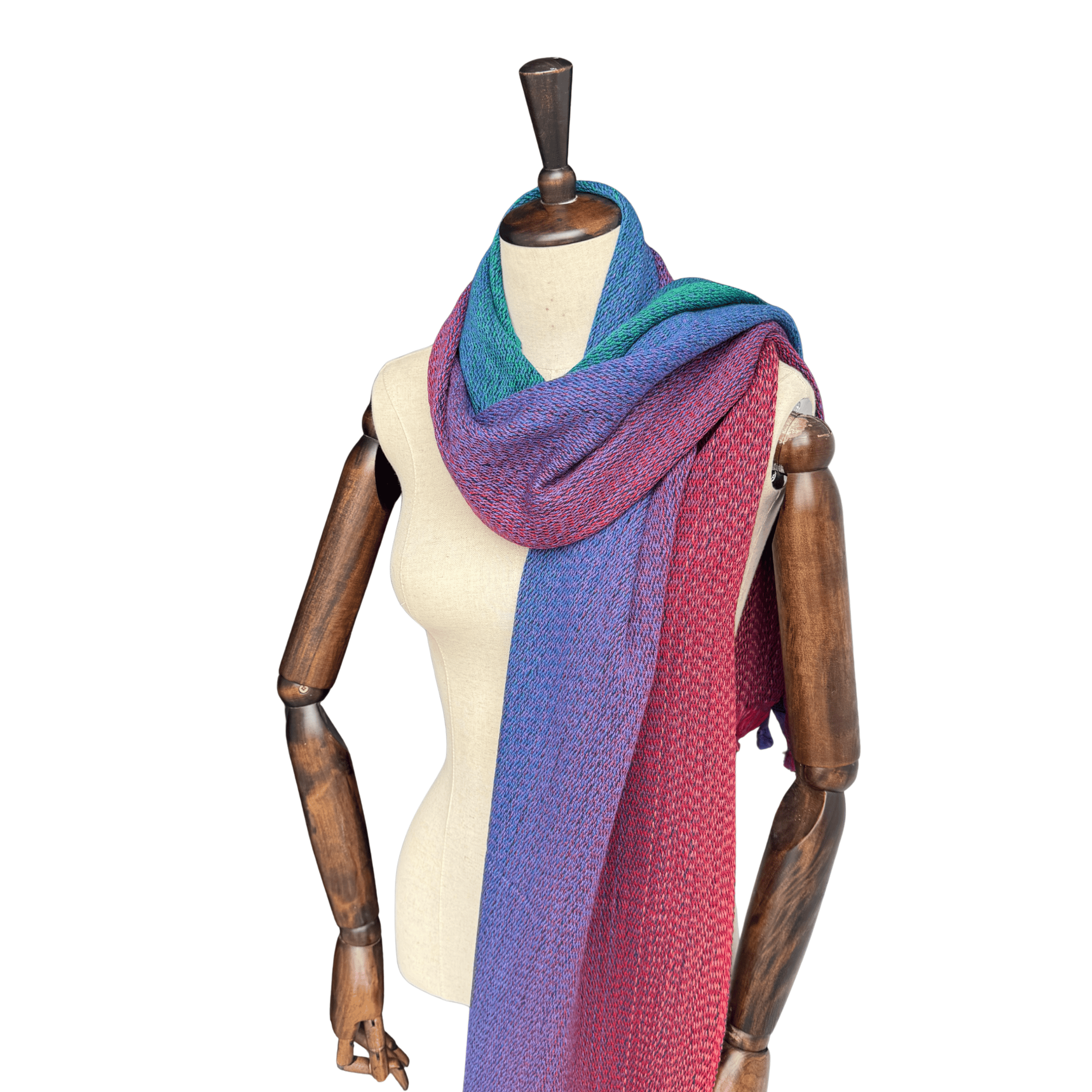 McKernan Scarves Cosmo Woven Shawl | Rainbow
