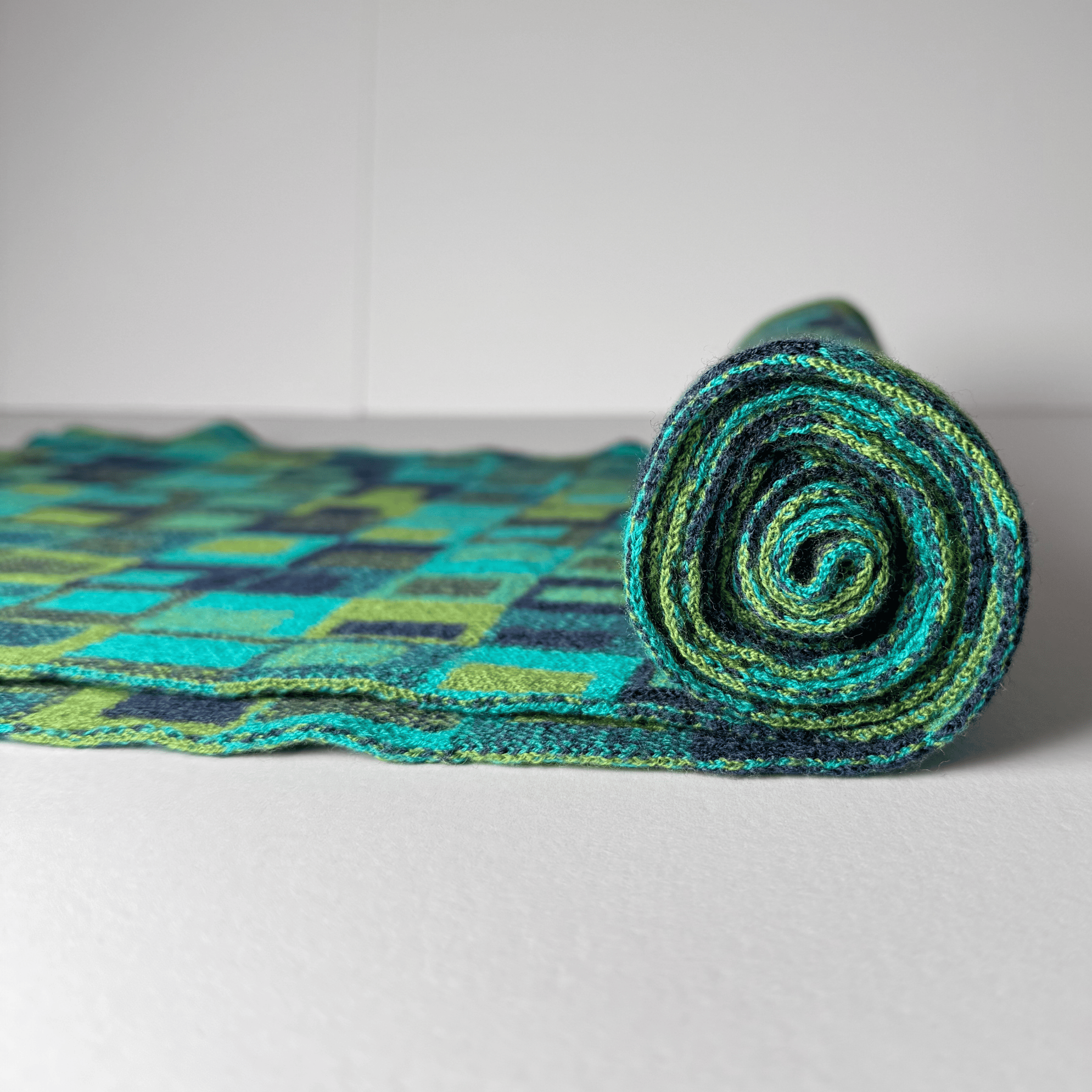 Mckernan Scarves Emerald Spirit | Glint Woven Scarf
