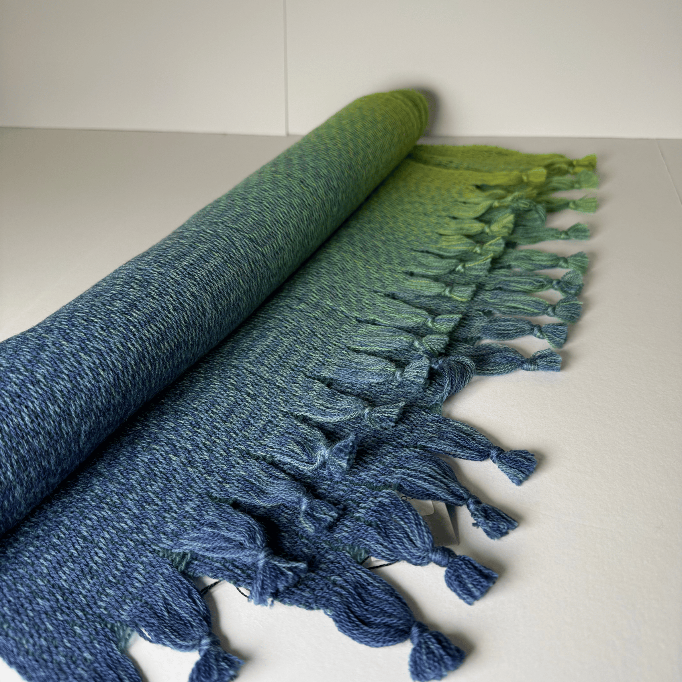 McKernan Scarves Green Current | Cosmo Woven Scarf