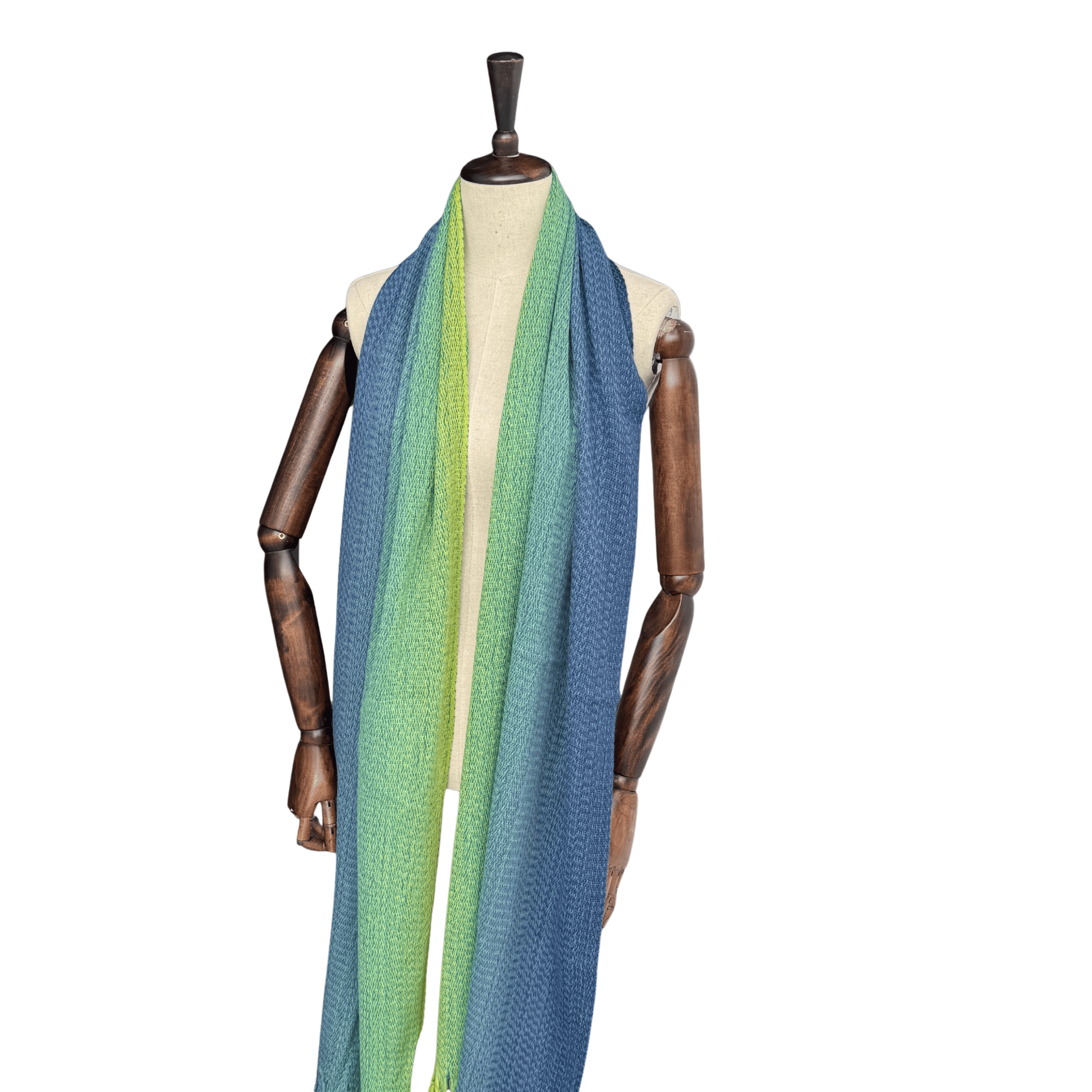 McKernan Scarves Green Current | Cosmo Woven Scarf