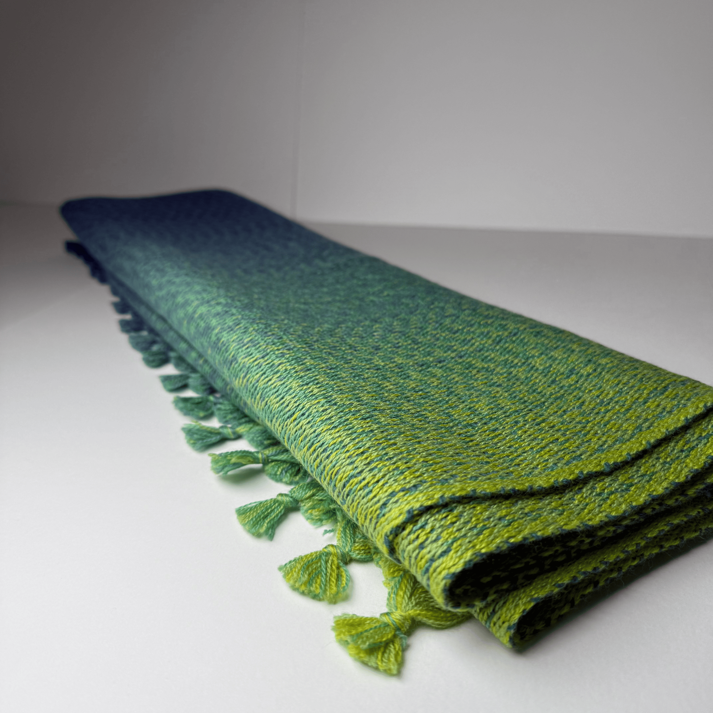 McKernan Scarves Green Current | Cosmo Woven Scarf