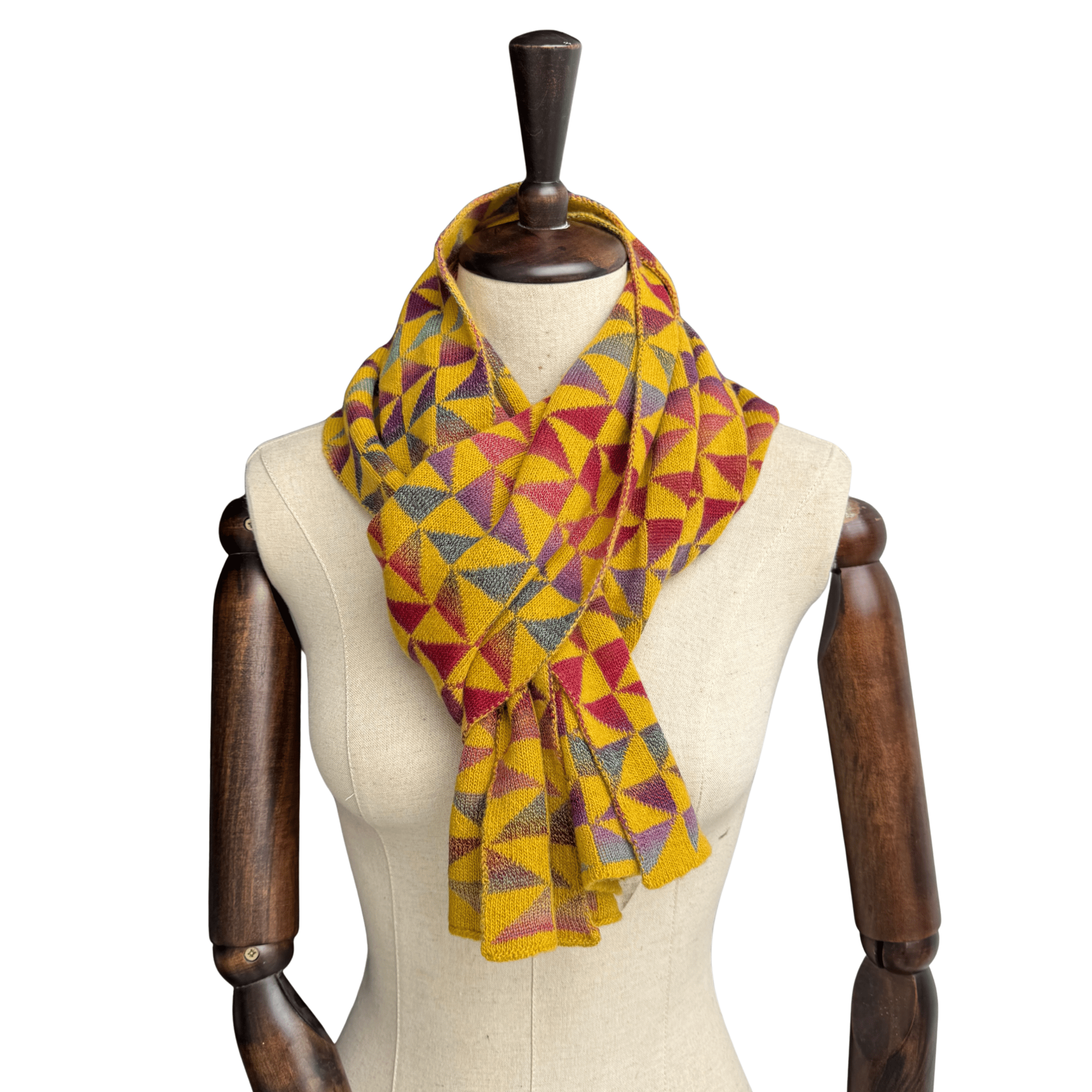 Mckernan Scarves Mustard Seed | Trio Woven Scarf