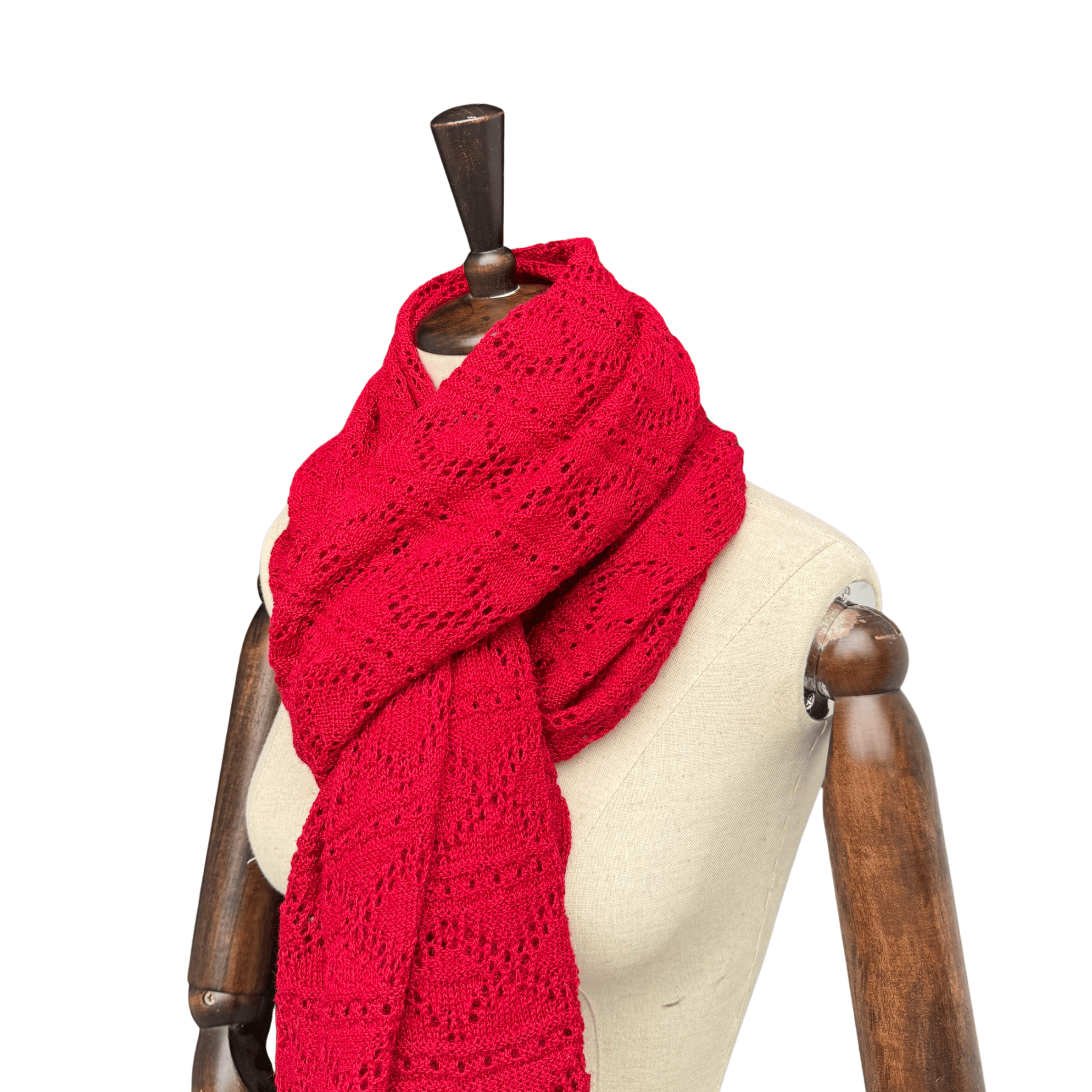 McKernan Scarves Poppy | Ophelia Woollen Scarf