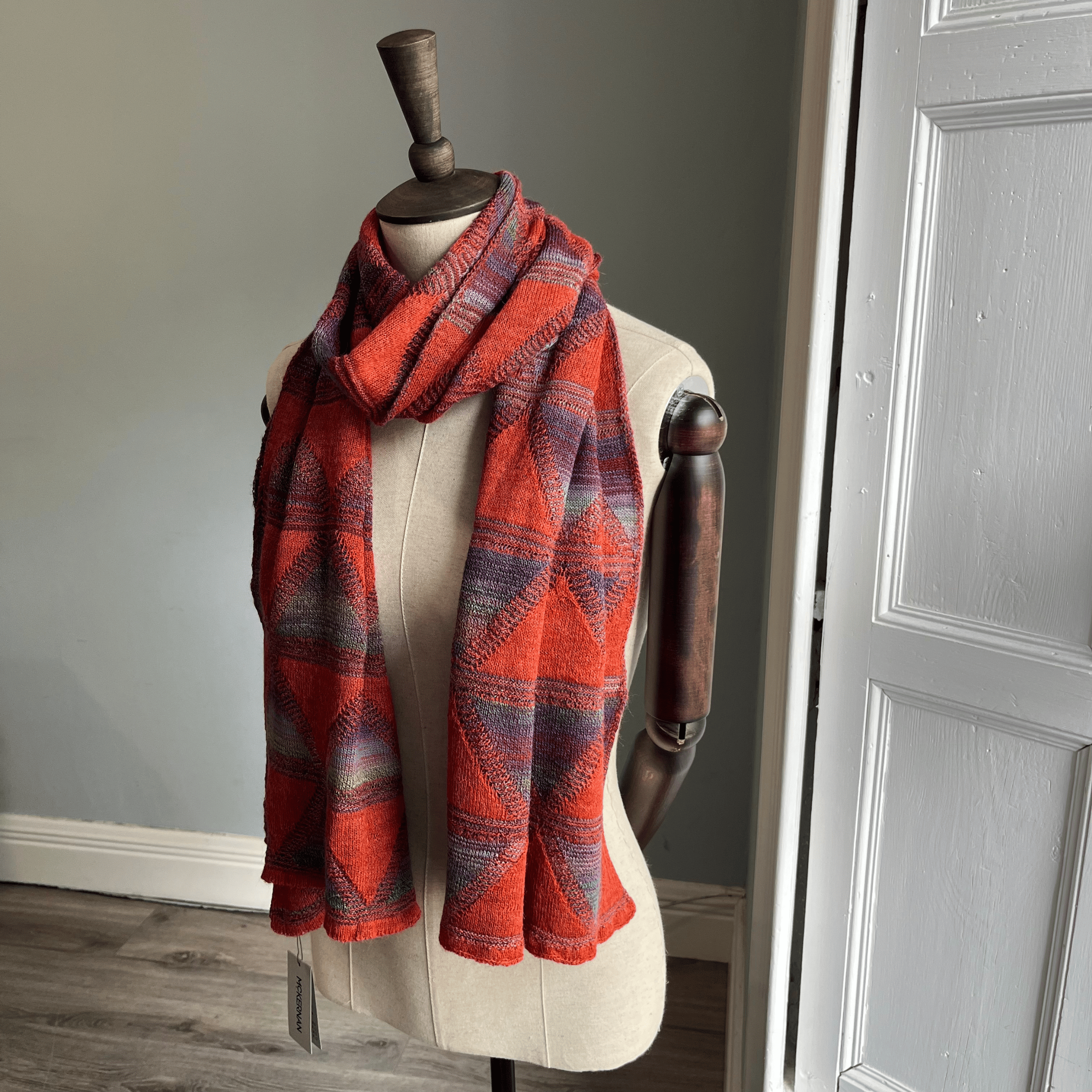 McKernan Scarves Scarves Halo | Vento Knitted Scarf