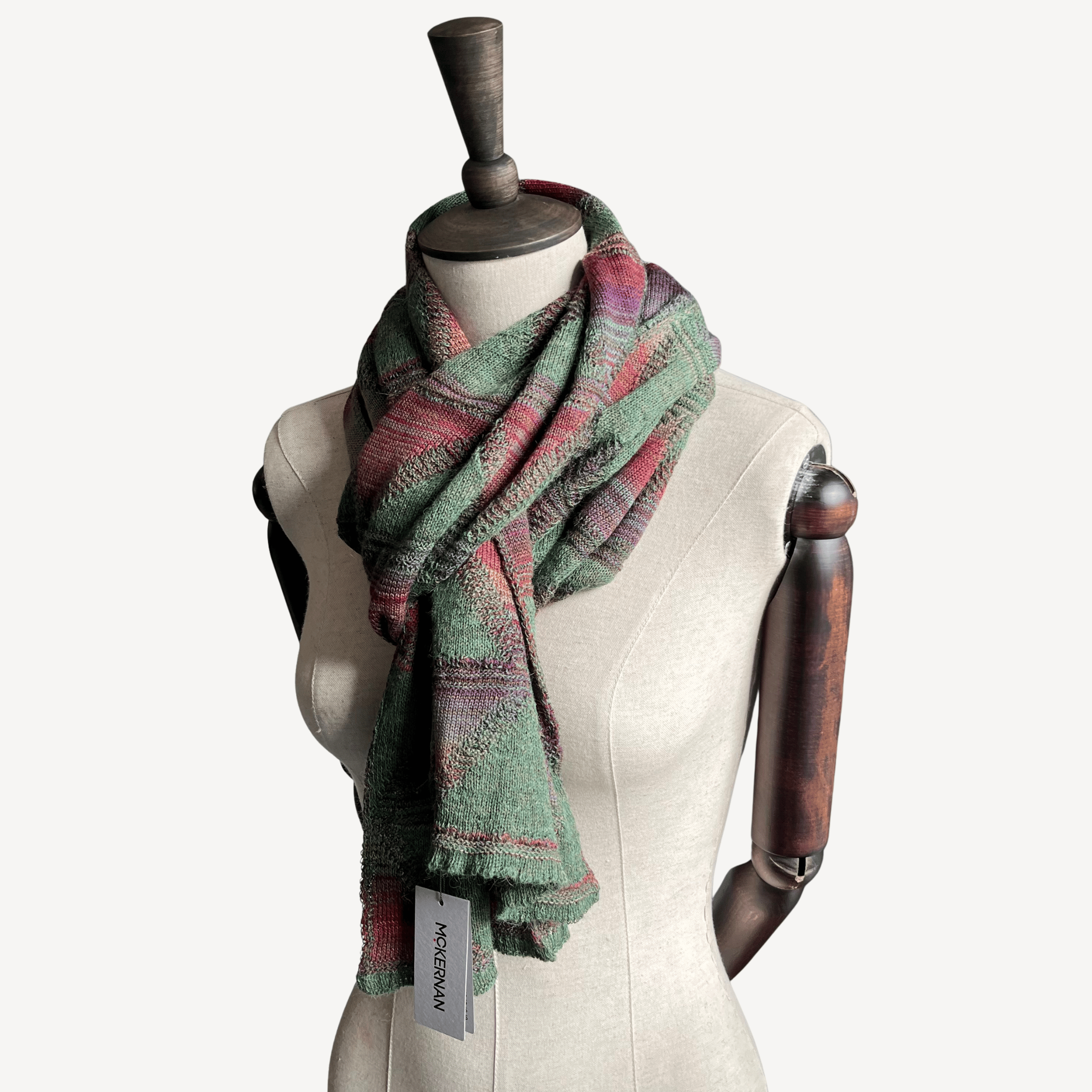 McKernan Scarves Scarves Heather | Vento Knitted Scarf