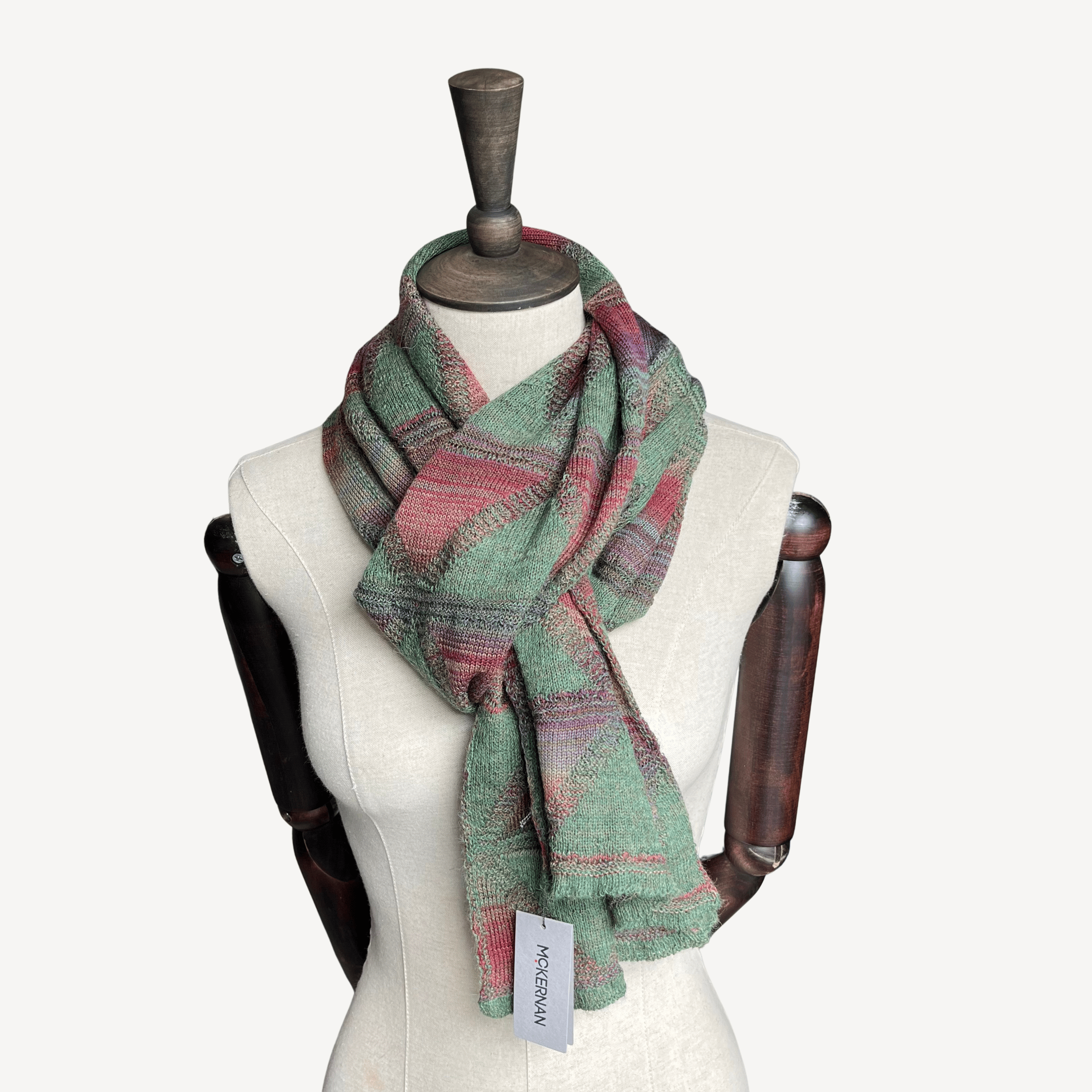 McKernan Scarves Scarves Heather | Vento Knitted Scarf