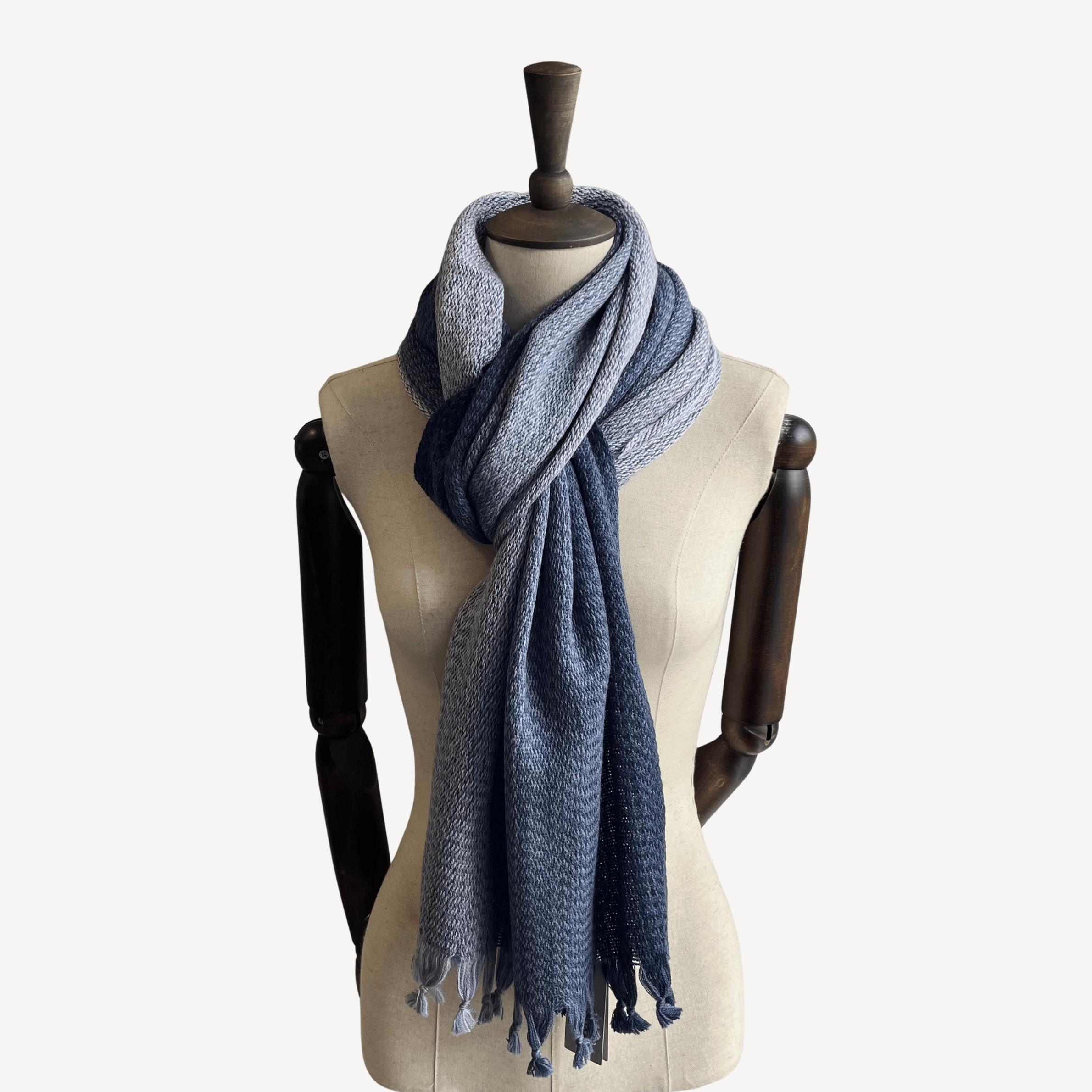 McKernan Scarves Scarves Moody Blue | Cosmo Woven Shawl