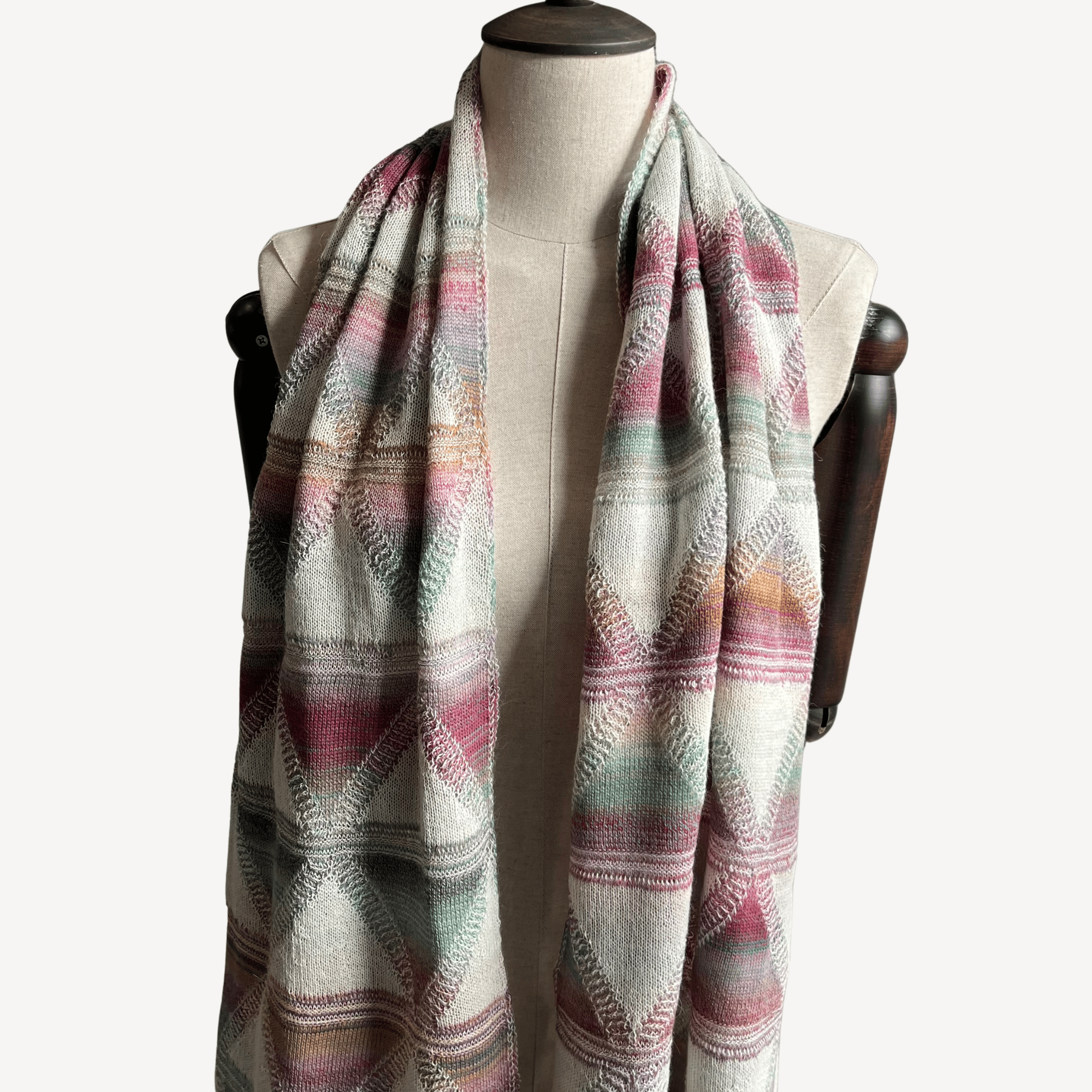 McKernan Scarves Scarves Powder Puff | Vento Knitted Scarf