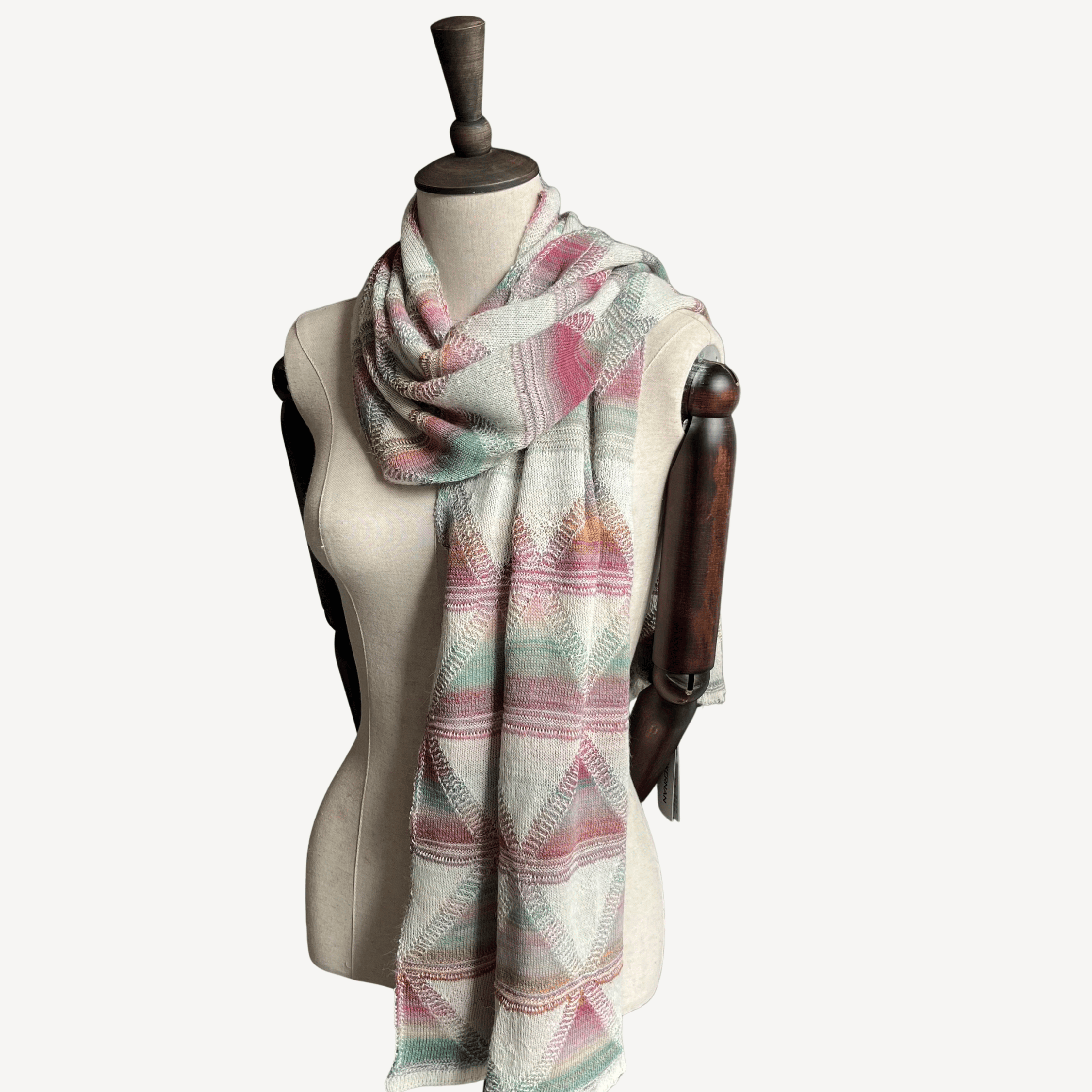 McKernan Scarves Scarves Powder Puff | Vento Knitted Scarf