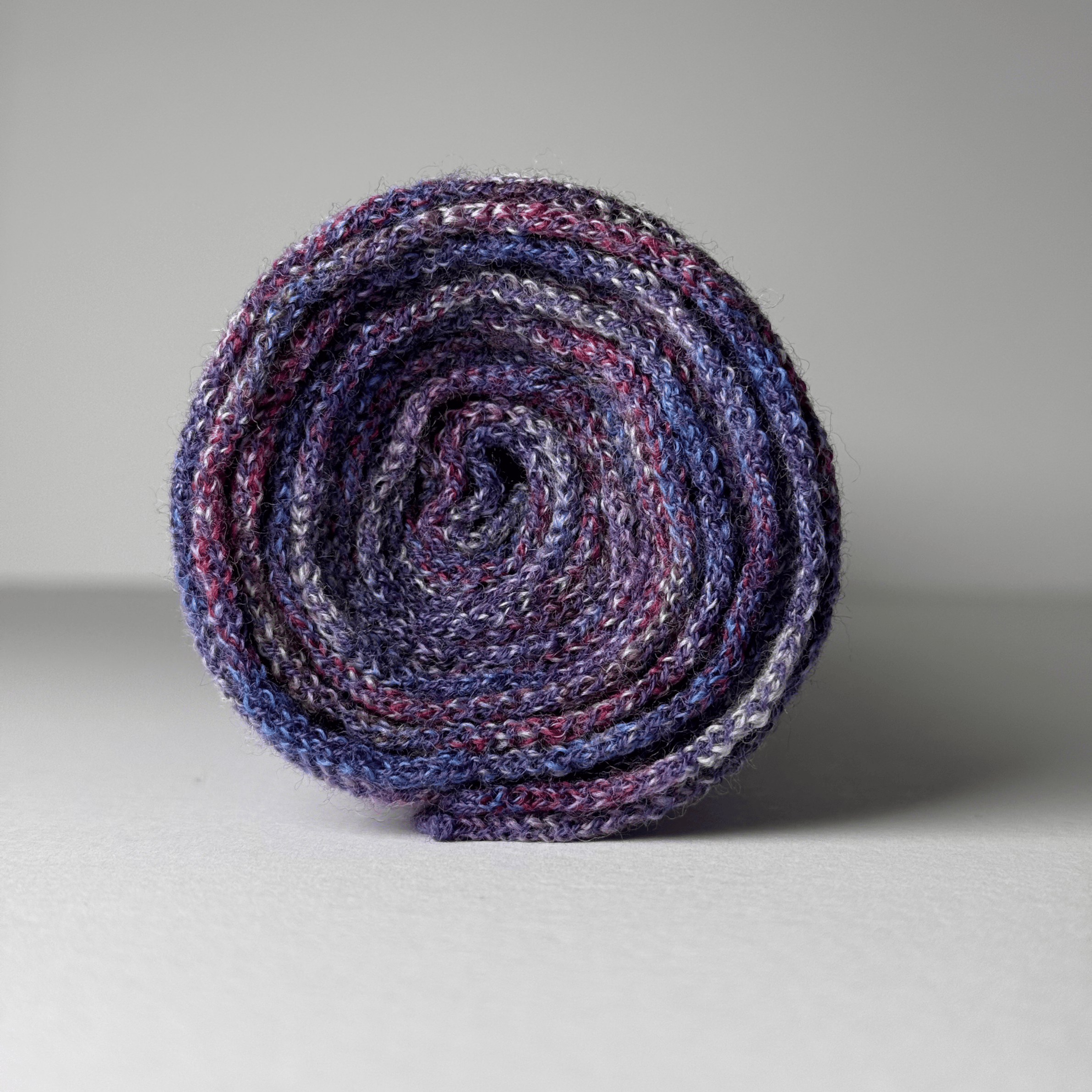 McKernan Scarves Violet Trace | Linden Woollen Scarf