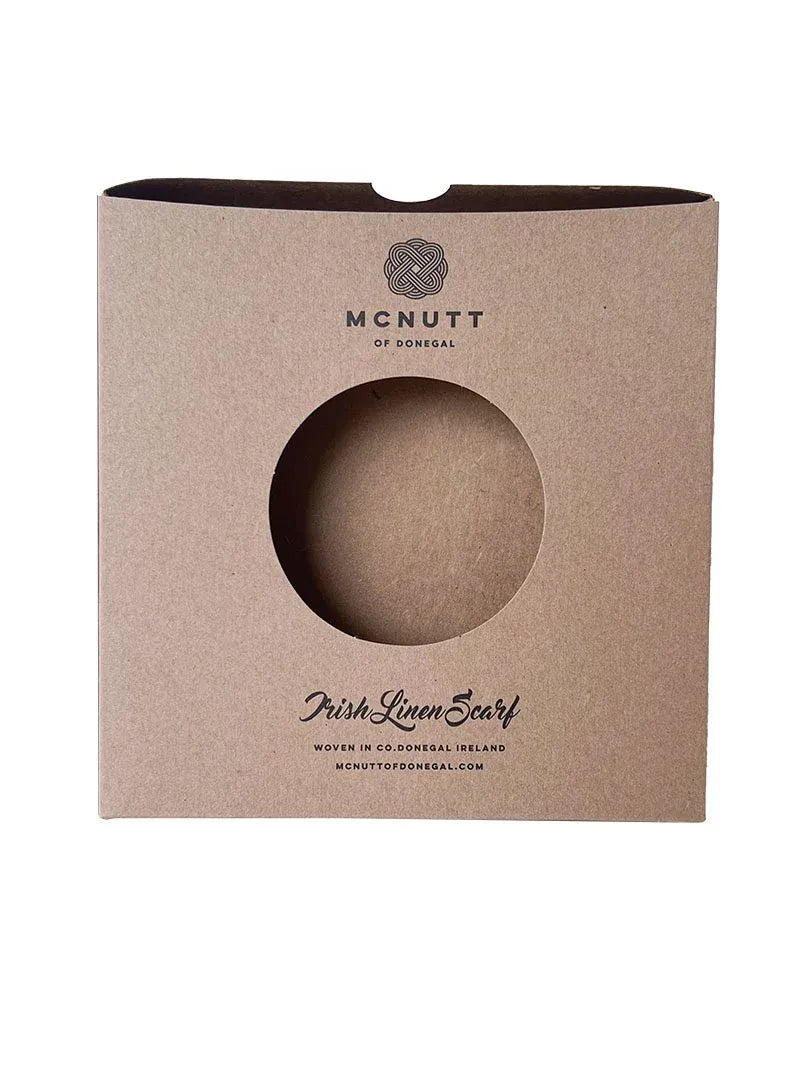 McNutt Scarves Scarf Linen Scarf | Navy