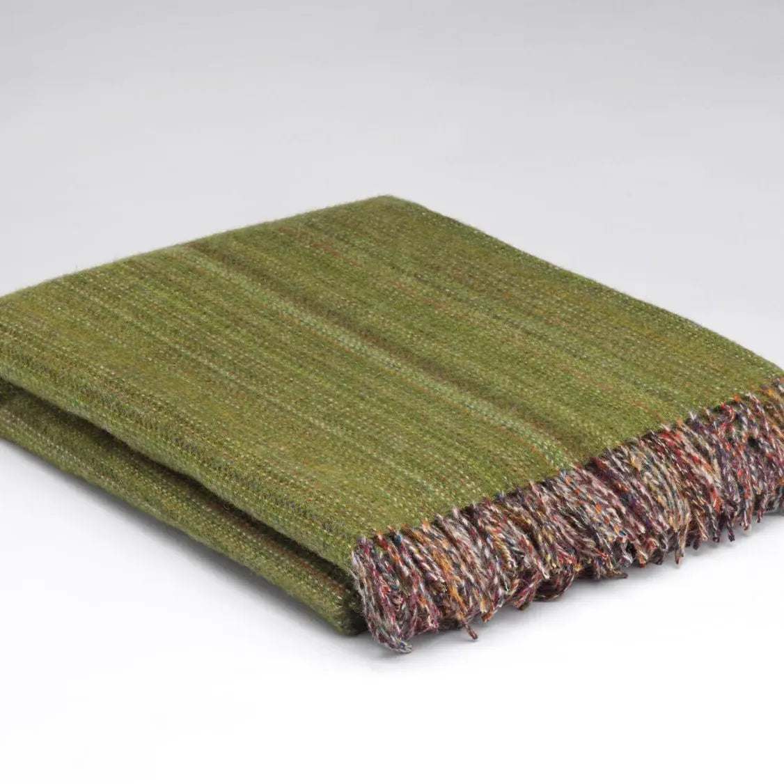 McNutt Throw Meadow Green | Heritage Tweed Throw