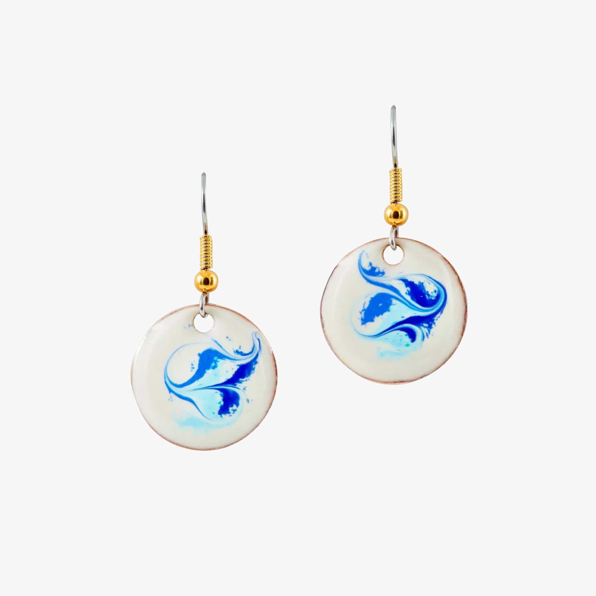 Meab Enamels Grecian Off White | Drop Earrings