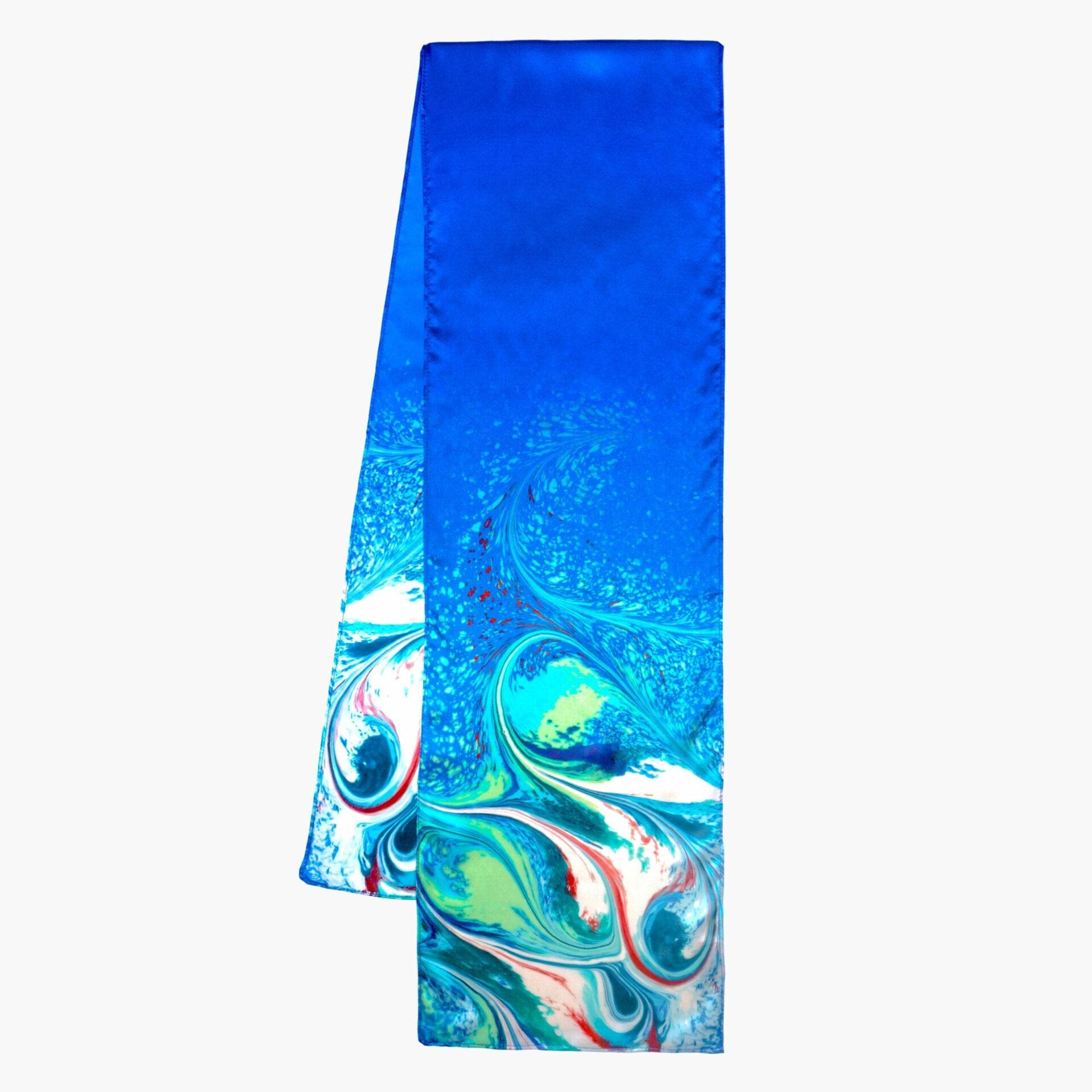 Meab Enamels Scarf Cobalt Blue | Silk Scarf