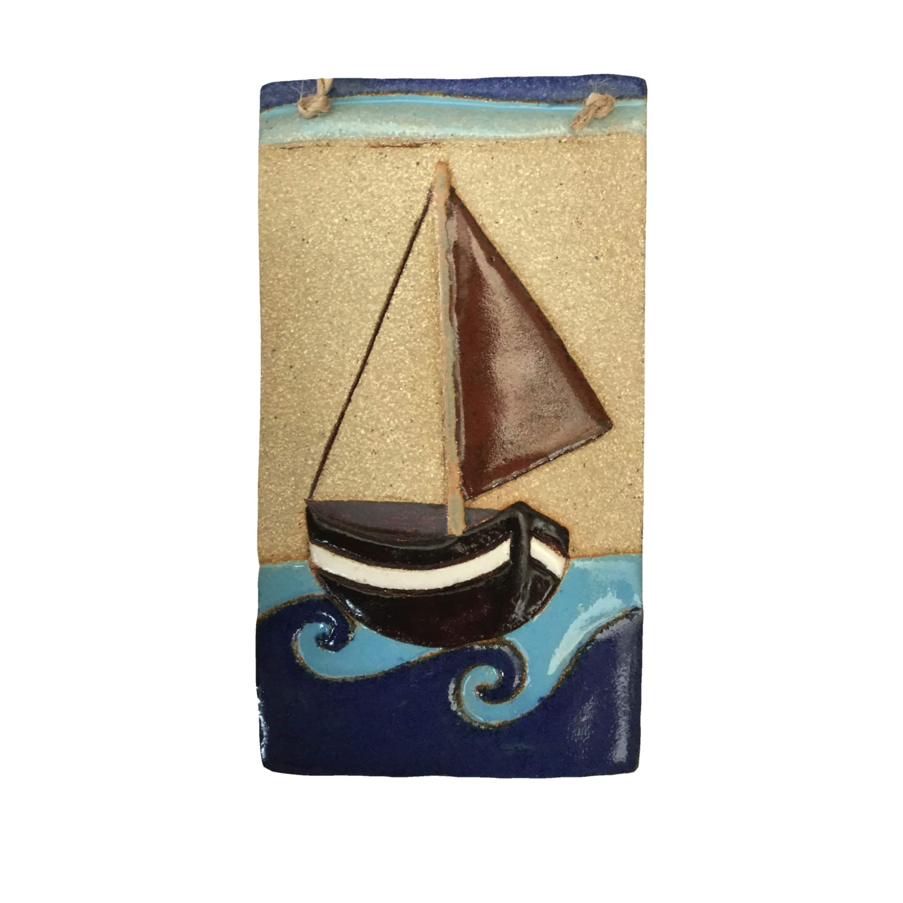 Michelle Butler Boat | Plaque Ceramic