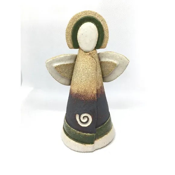 Michelle Butler Green Angel | Ceramic