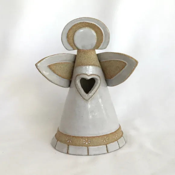 Michelle Butler White Angel | Ceramic Tealight