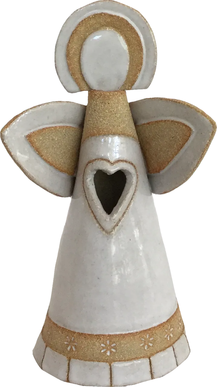 Michelle Butler White Angel | Ceramic Tealight
