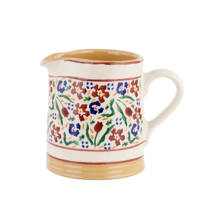 Nicholas Mosse Ceramics & Sculptures Wild Flower Meadow | Small Cylinder Jug