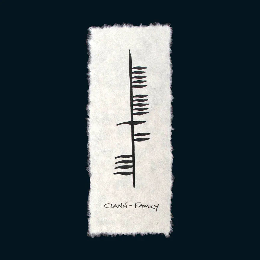 Ogham Wish Family - Clann  | Framed Artwork