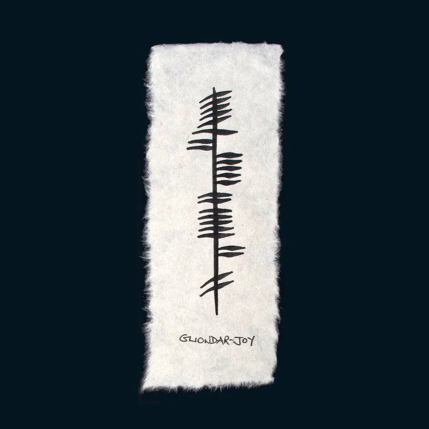 Ogham Wish Gliondar - Joy  | Framed Artwork