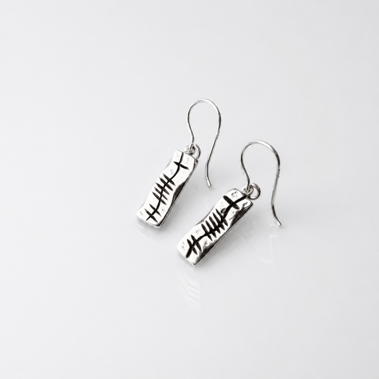 Ogham | Grá Drop Earrings