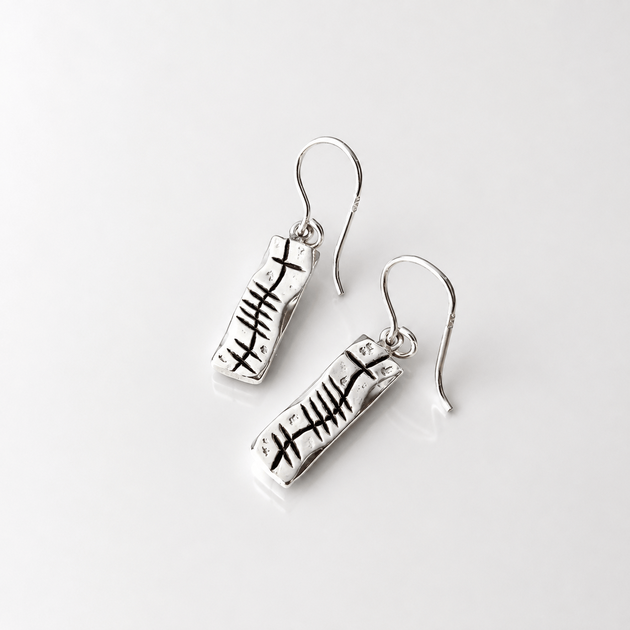 Ogham | Grá Drop Earrings