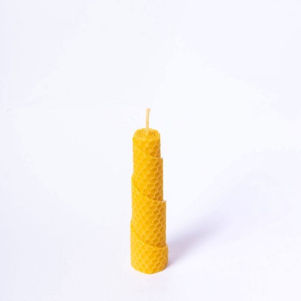 Rainbow & Beeswax Beeswax | Spiral Candle