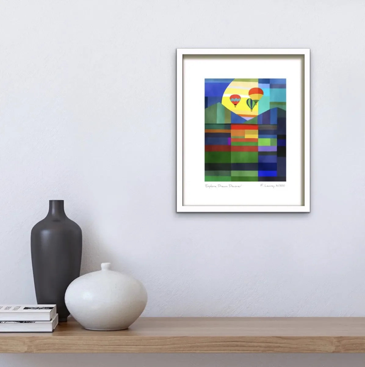 Explore Dream Discover | Framed Art Print