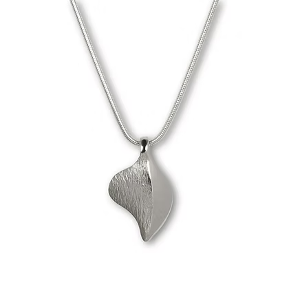 Seamus Gill Pendants/Necklaces Shadow Lines | Sterling Silver Small Pendant