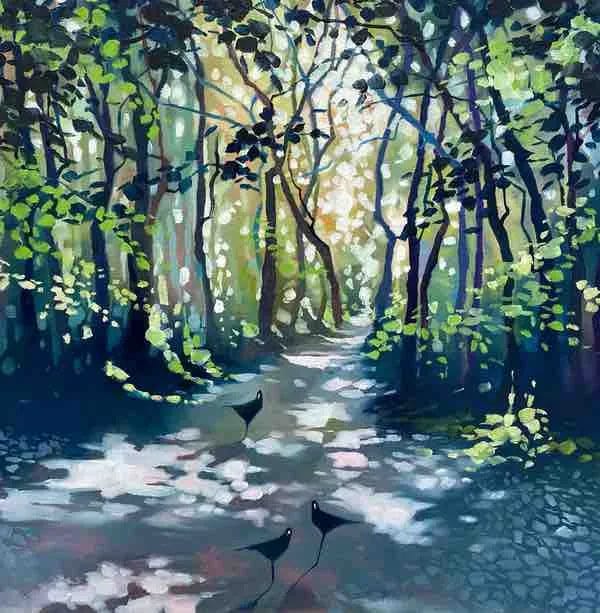 Sharon McDaid Early Birds in Morning Light | Framed Art Print