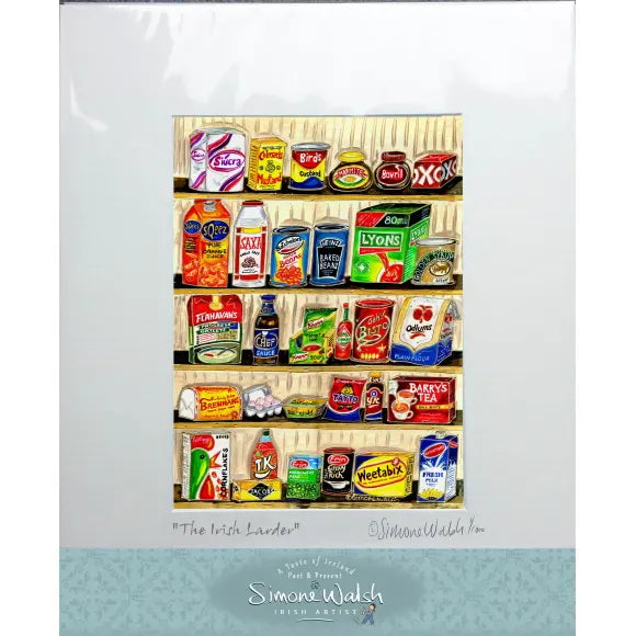 Simone Walsh The Irish Larder | Framed Art Print