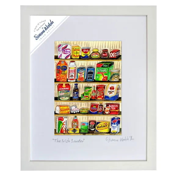 Simone Walsh The Irish Larder | Framed Art Print