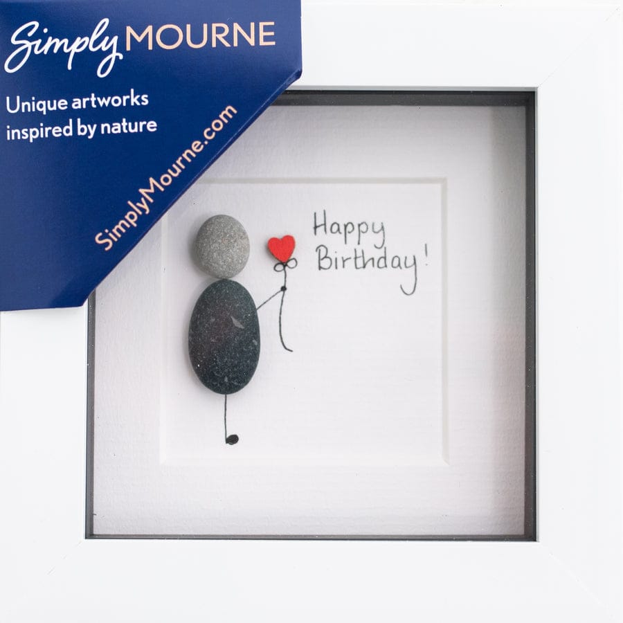 Simply Mourne Happy Birthday | Framed Artwork