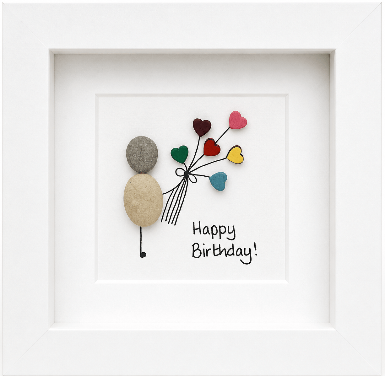 Simply Mourne Happy Birthday! | Framed Artwork
