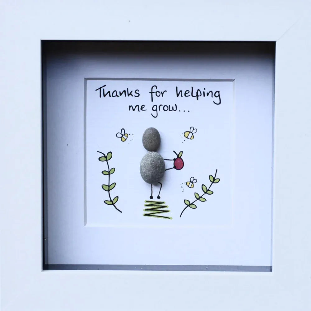 Simply Mourne Thanks for helping me grow | Framed Artwork