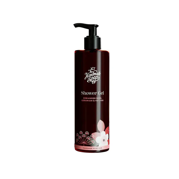 The Handmade Soap Company Coriander Seed, Geranium & Vetiver | Shower Gel