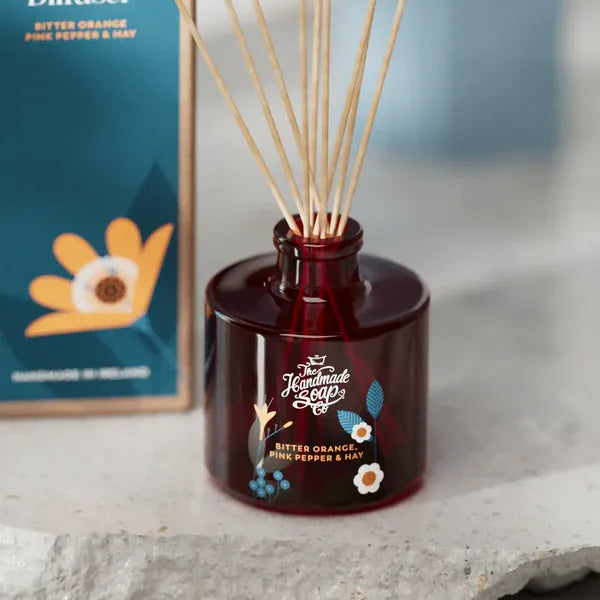 The Handmade Soap Company Diffusers Bitter Orange, Pink Pepper & Hay | Diffuser
