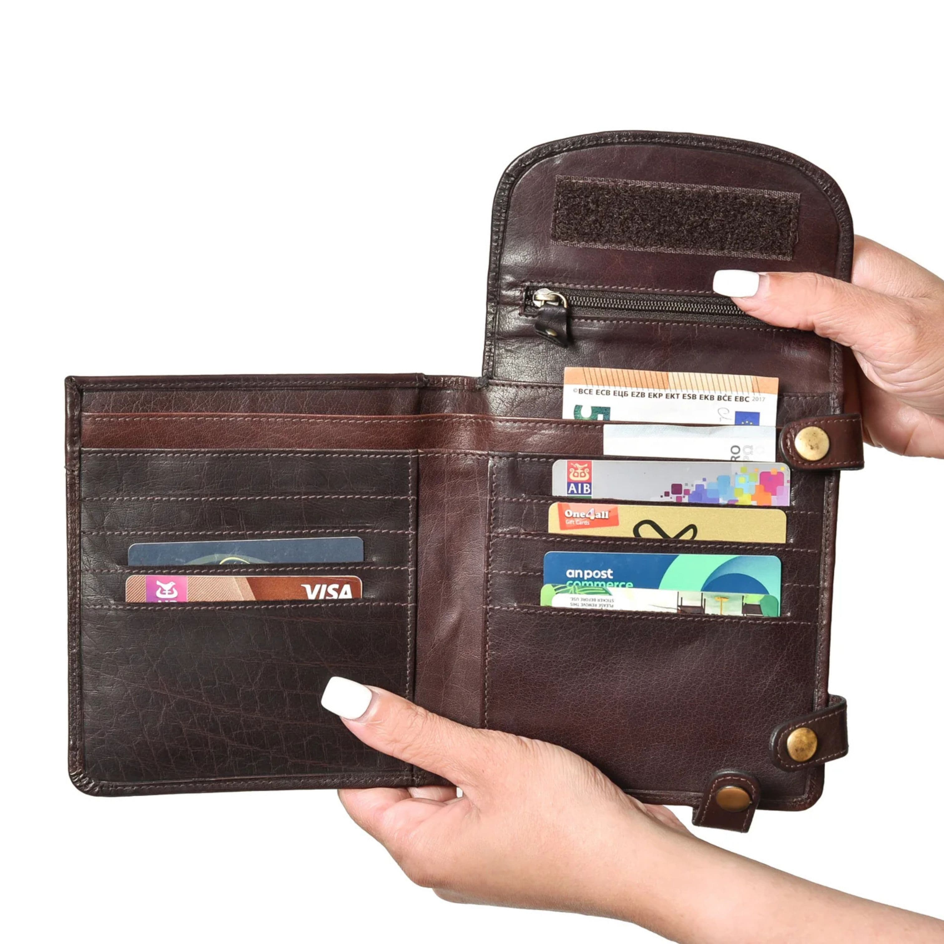 Tinnakeenly Leathers Red | Security Purse