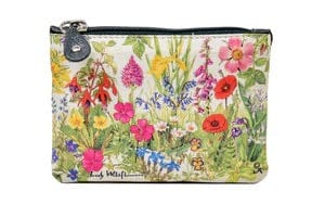 Tinnakeenly Leathers Wildflowers | Zip Top Purse