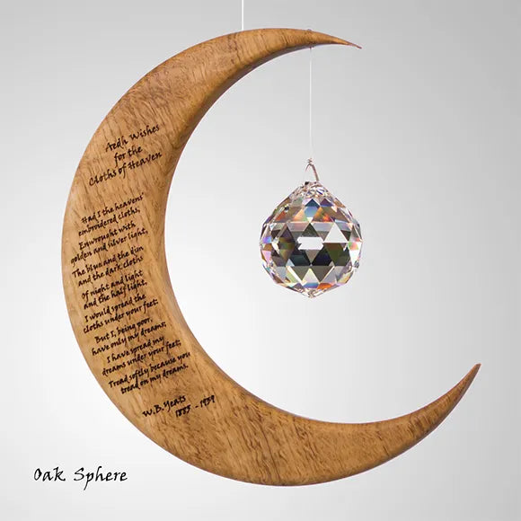Wooden Suncatcher | Yeats Poetry Large